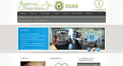 Desktop Screenshot of inghospitalaria.com